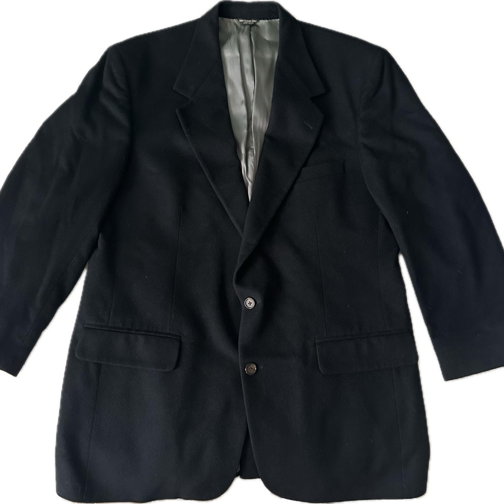 Vintage Peterborough Row for Bloomingdales Cashmere Blazer Sport Jacket 44R L